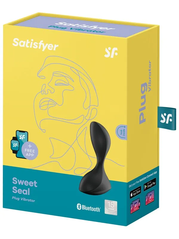 Satisfyer Sweet Seal Black Satisfyer Vibrators Satisfyer Sweet Seal Black Satisfyer Vibrators