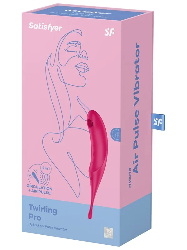 Satisfyer Vibrators Satisfyer Twirling Pro Red Satisfyer Vibrators Satisfyer Twirling Pro Red