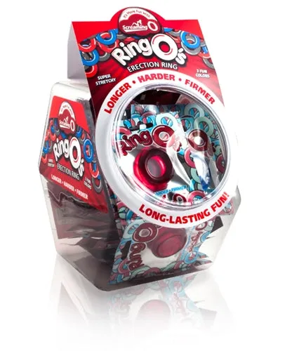 Screaming O Couples Ringos 36 Piece Fishbowl Assorted Colors