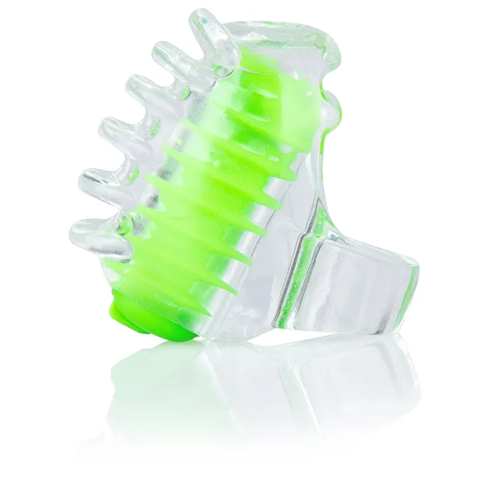 Screaming O Vibrators Colorpop Quickie Fingo Tips Each Green