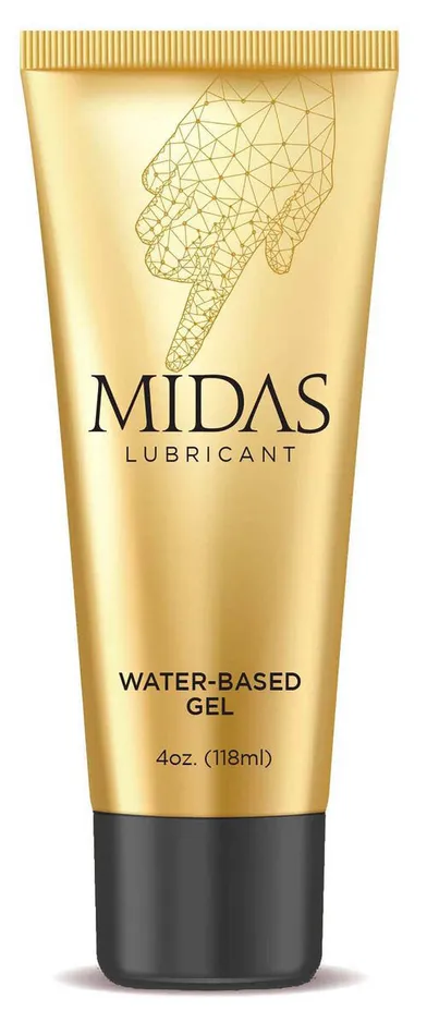 Sexual Health Wellbeing Little Genie Midas Lubricant WaterBased Gel 4 Fl Oz