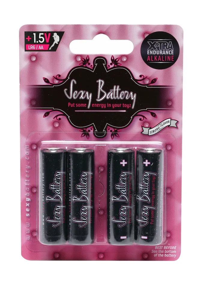 Sexy Battery AA 4 Pack Sexy Batteries Enhancers