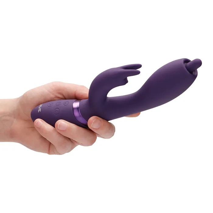 Shots Toys Vibrators Vive Nilo Purple Pinpoint Rotating G Spot Rabbit Shots Toys Vibrators Vive Nilo Purple Pinpoint Rotating G Spot Rabbit