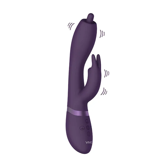 Shots Toys Vibrators Vive Nilo Purple Pinpoint Rotating G Spot Rabbit Shots Toys Vibrators Vive Nilo Purple Pinpoint Rotating G Spot Rabbit