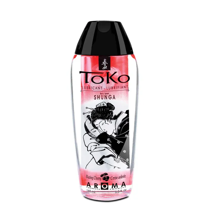Shunga Toko Aroma Personal Lubricant Blazing Cherry 55 Fl Oz Lubricants