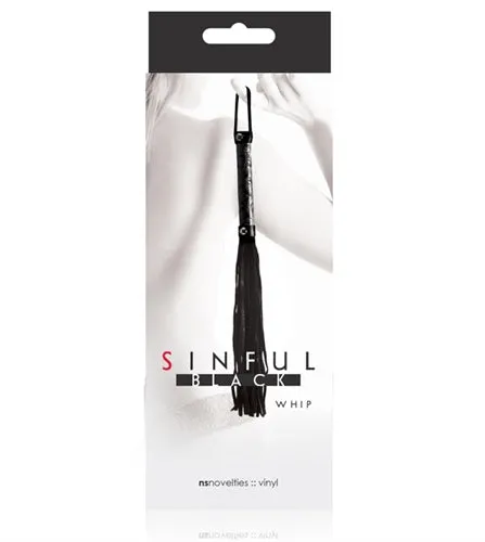 Sinful Whip Black LuvMyToyz Anal