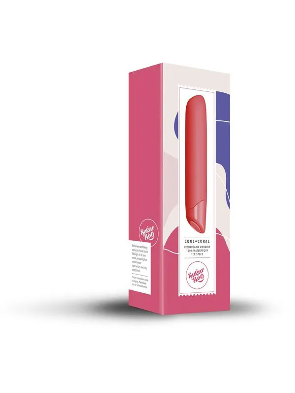 SugarBoo Cool Coral Rocks Off Vibrators SugarBoo Cool Coral Rocks Off Vibrators