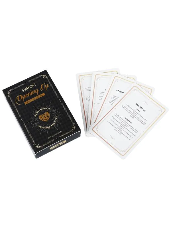 Svakom Couples Opening Up Card Game by Svakom