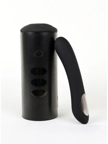 Titan and Pearl2 Couple Set Black Kiiroo Anal