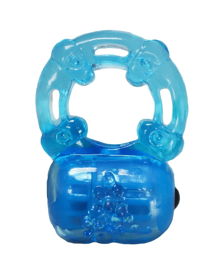 Top Cat Toys Reuseable Cock Ring Blue Male Sex Toys