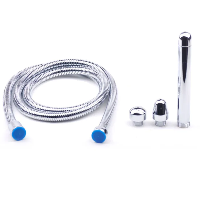 Various Toy Brands Metal Shower Cleaning System With 3 Heads Male Sex Toys