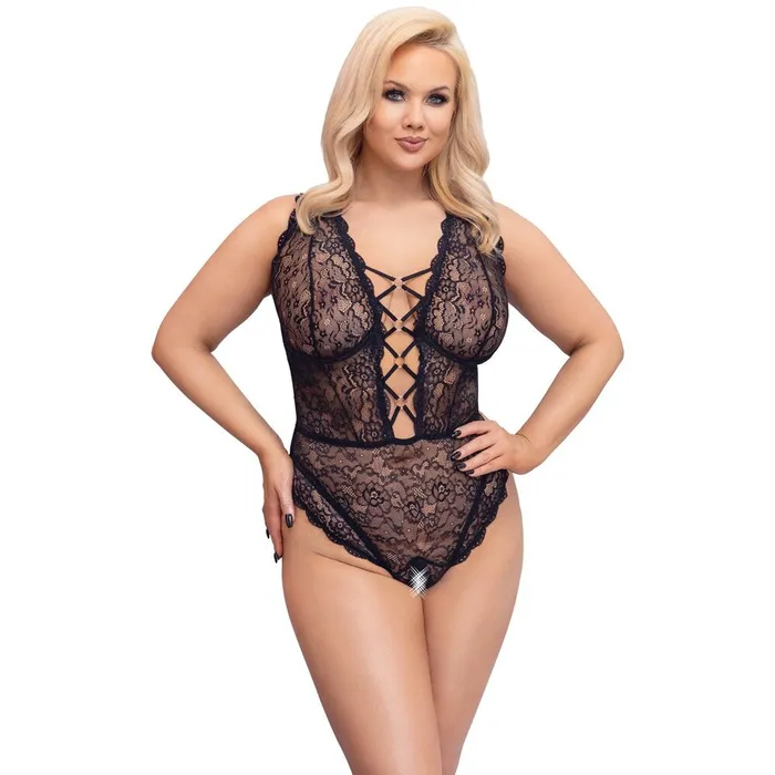 Vibrators Cottelli Collection Cottelli Curve Open Crotch Body