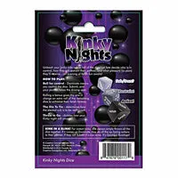 Vibrators Creative Conceptions Kinky Nights Dice