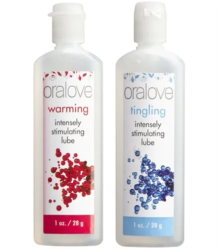 Vibrators Doc Johnson Oral Love Dynamic Duo Warming and Tingling