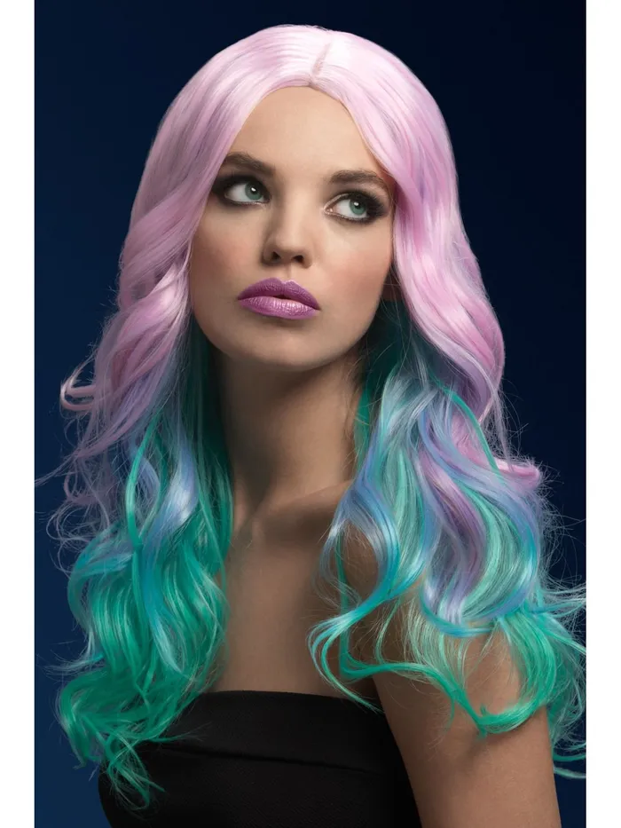 Vibrators Fever Lingerie Khloe Wig Pastel Ombre