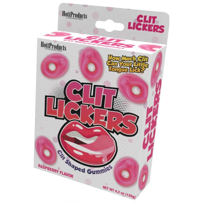 Vibrators Hott Products Clit Lickers Gummies Raspberry Flavors 42oz