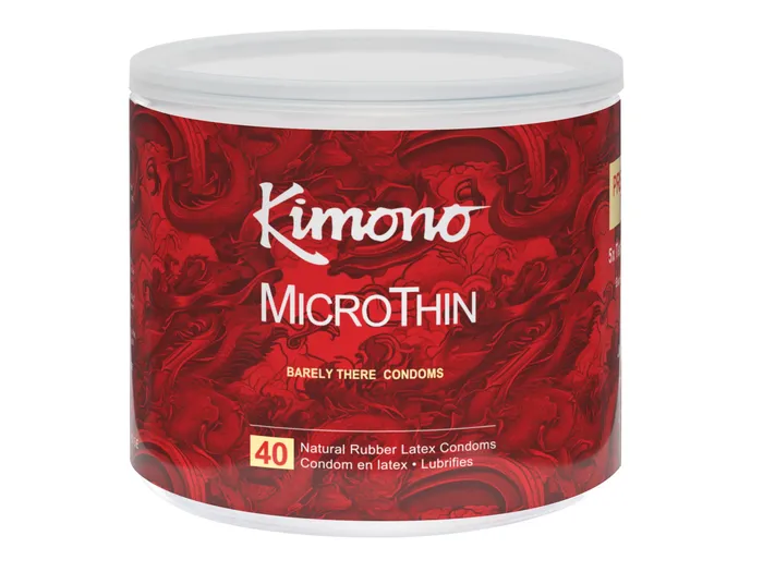 Vibrators Kimono Bowl Microthin 40 Count Condoms Paradise Marketing