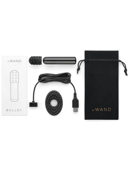 Vibrators Le Wand Le Wand Chrome Bullet Black