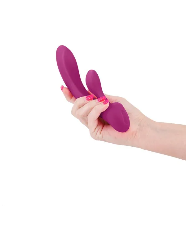Vibrators NS Novelties Obsession Bonnie Dark Pink Vibrators NS Novelties Obsession Bonnie Dark Pink