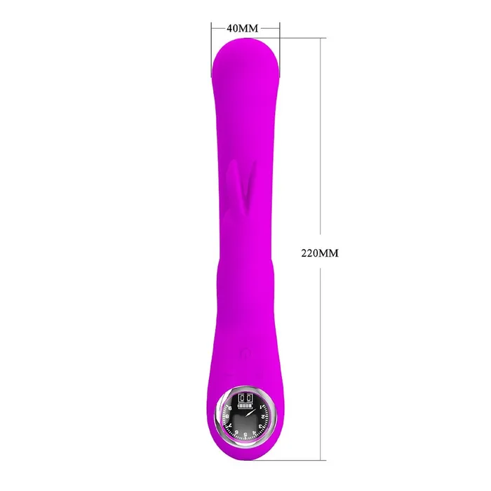 Vibrators Pretty Love Pretty Love Lamar LED Rechargeable Rabbit Vibrators Pretty Love Pretty Love Lamar LED Rechargeable Rabbit