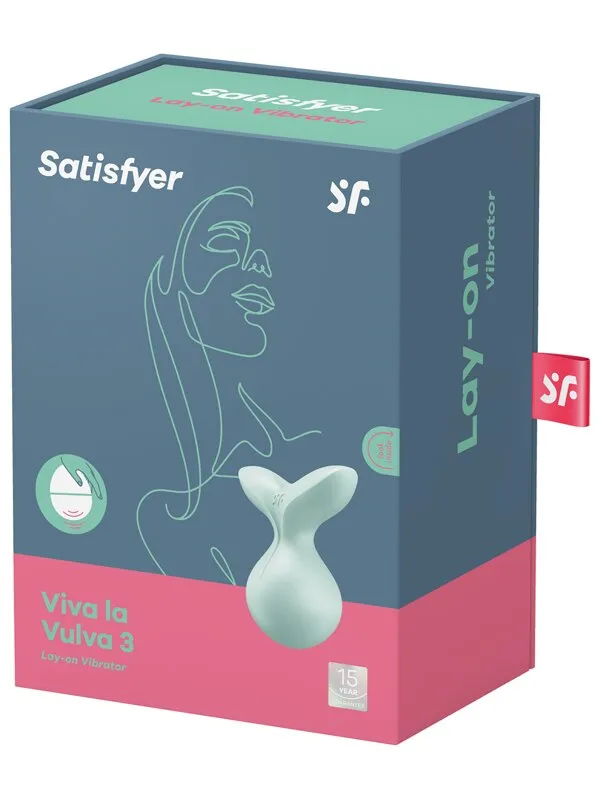 Vibrators Satisfyer Viva la Vulva 3 Mint Satisfyer Vibrators Satisfyer Viva la Vulva 3 Mint Satisfyer