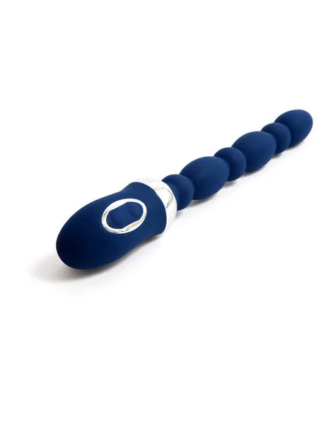 Vibrators Sensuelle Homme Flexii Beads Navy Blue Novel Creations