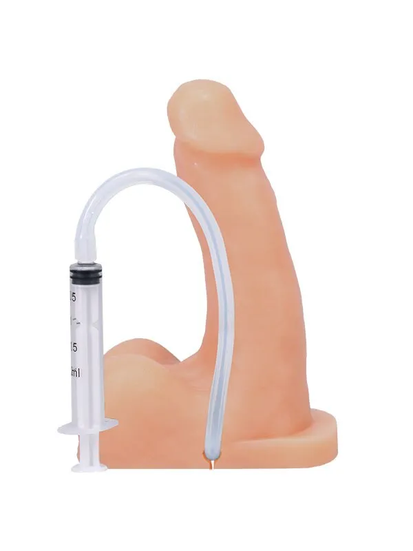 Vibrators Tantus POP N Play by TANTUS Squirting Packer Cream Vibrators Tantus POP N Play by TANTUS Squirting Packer Cream