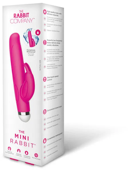 Vibrators The Rabbit Company Mini Rabbit Hot Pink