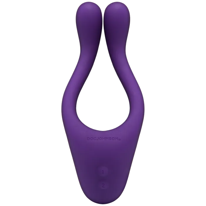Vibrators Tryst Multi Erogenous Zone Silicone Massager Purple Doc Johnson