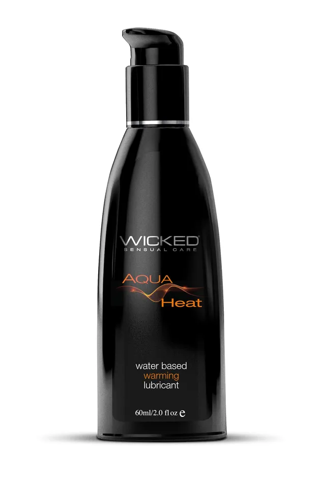 Wicked Sensual Care Lubricants Aqua Heat Water Based Warming Lubricant 2 Fl Oz Wicked Sensual Care Lubricants Aqua Heat Water Based Warming Lubricant 2 Fl Oz