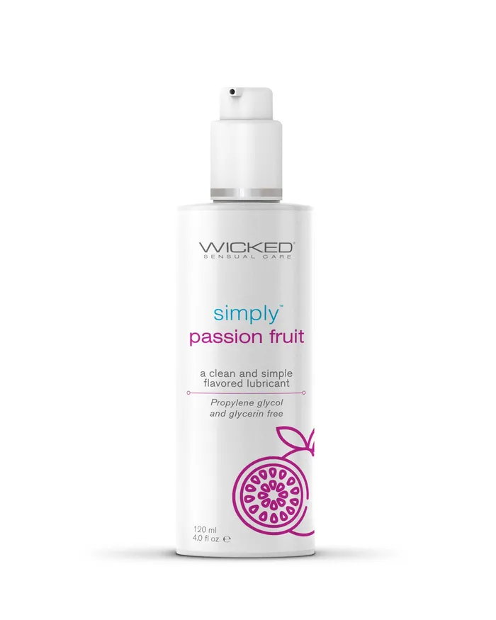 Wicked Sensual Care Simply Aqua 40 Oz Passion Fruit Vibrators