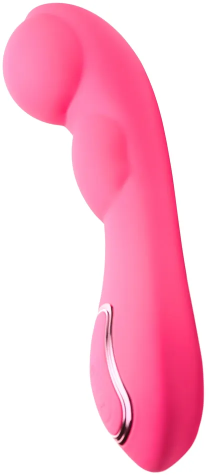 XR Brands inmi Vibrators ExtremeG Inflating GSpot Silicone Vibrator Pink