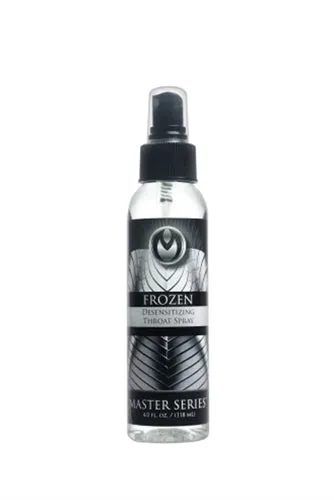 XR Brands Master Series Male Sex Toys Frozen Deep Throat Desensitizing Spray 4 Oz XR Brands Master Series Male Sex Toys Frozen Deep Throat Desensitizing Spray 4 Oz