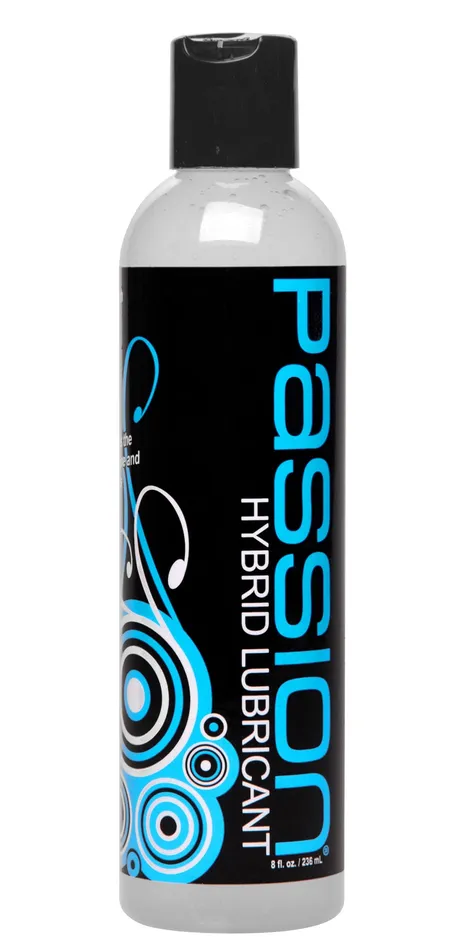 XR Brands Passion Lubricant Lubricants Passion Hybrid Water and Silicone Blind Lubricant 8 Oz XR Brands Passion Lubricant Lubricants Passion Hybrid Water and Silicone Blind Lubricant 8 Oz