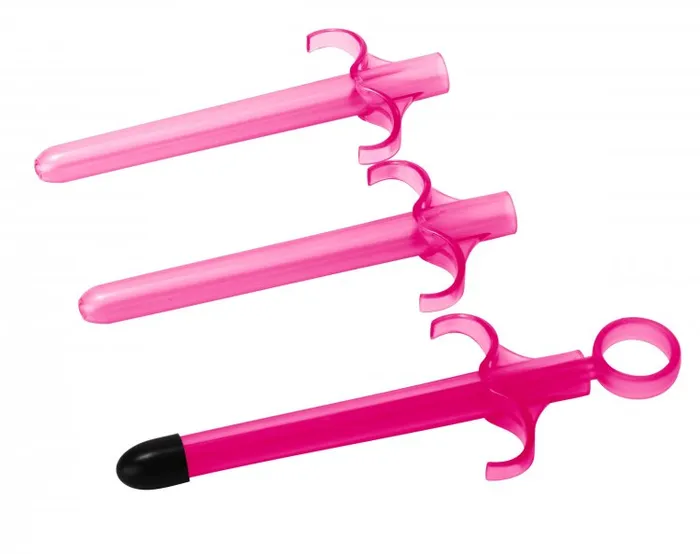 XR Brands Trinity Vibes Lubricant Launcher 3 Pack Pink Sexual Health Wellbeing XR Brands Trinity Vibes Lubricant Launcher 3 Pack Pink Sexual Health Wellbeing